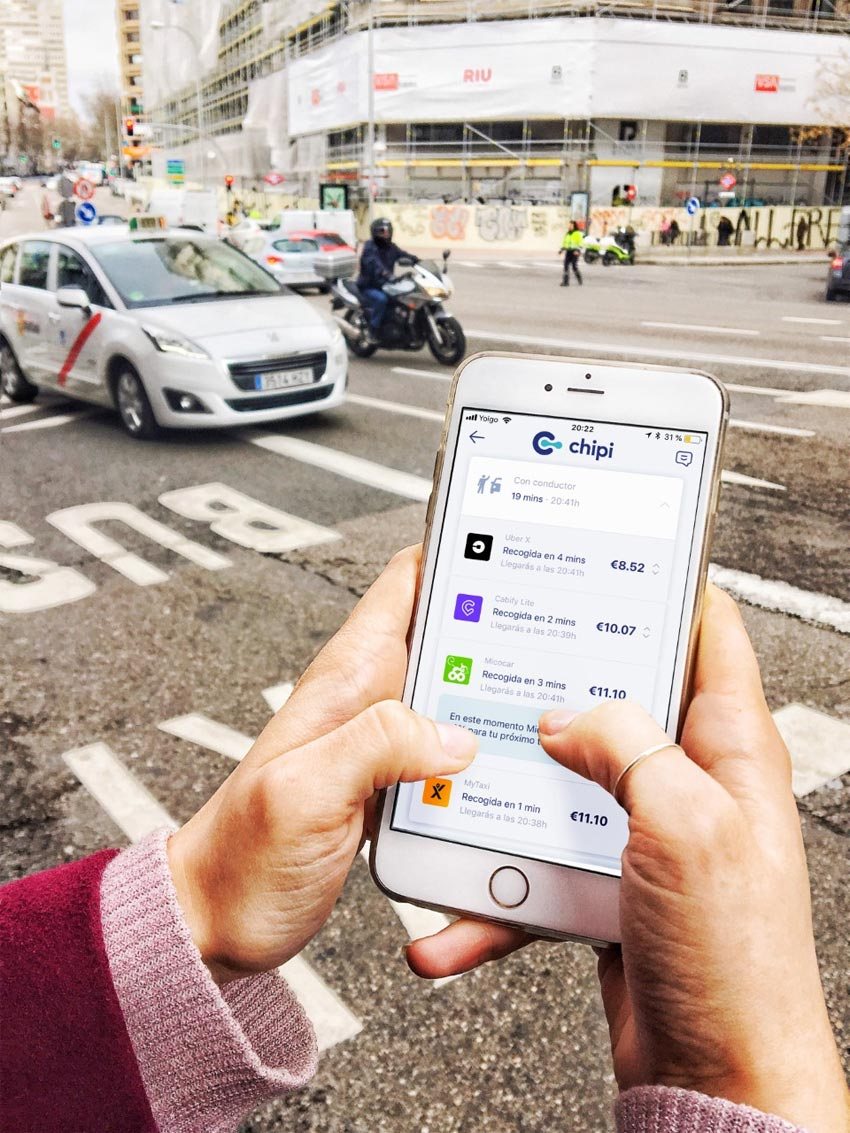 <a href="/chipiapp/">Chipi</a> El mayor agregador de movilidad español, Chipi, inicia un fuerte proceso de expansión internacional y se instala en cinco ciudades de Europa y Estados Unidos elcandelerotecnologico.com/2019/10/09/el-…
