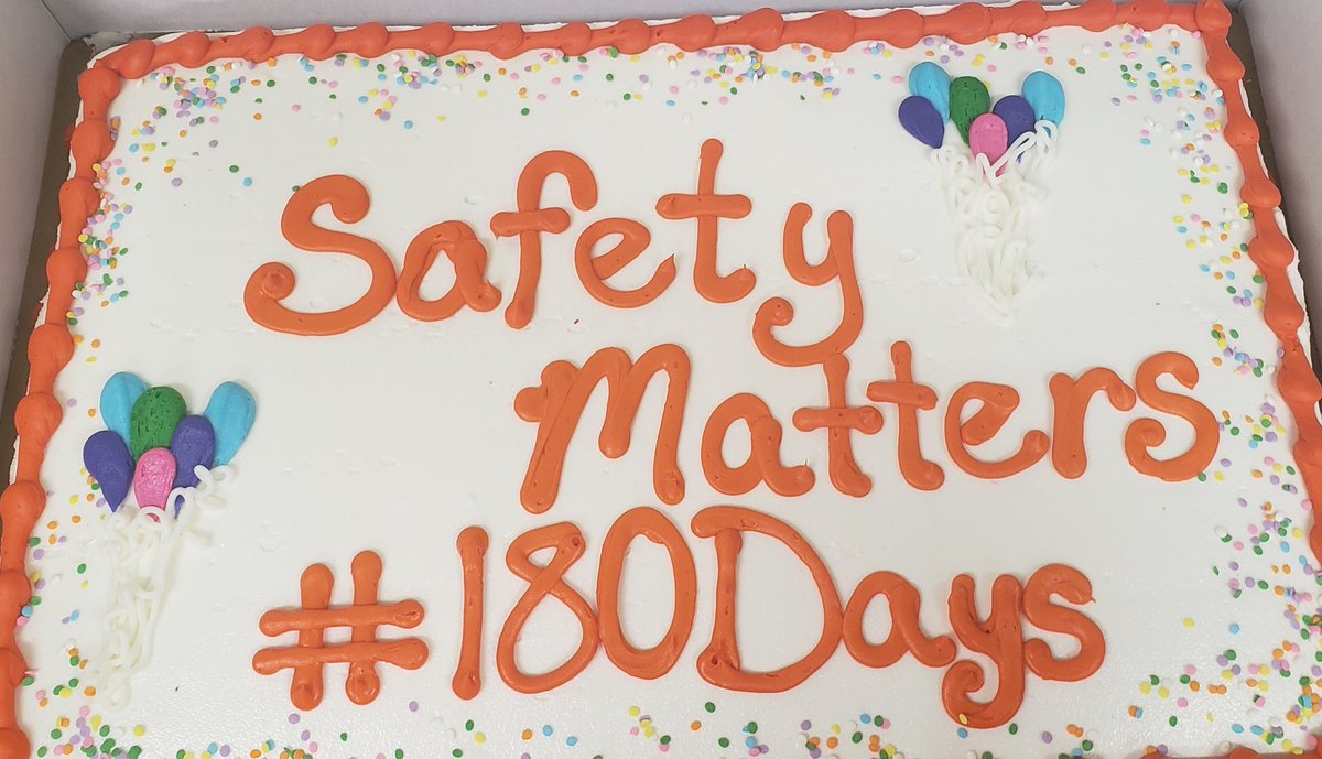 Tara Leigh Mailliez (@taramailliez) on Twitter photo 🎉Celebrating #180 Day of Working Safe @#0134 👏
#InFocus
#SafetyMatters 🎉Celebrating #180 Day of Working Safe @#0134 👏
#InFocus
#SafetyMatters