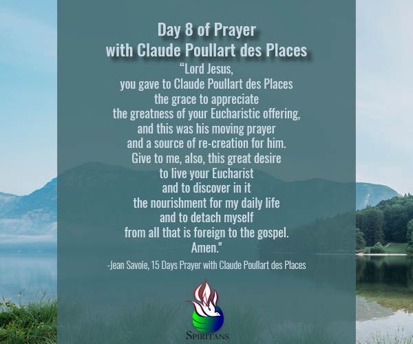 US_Spiritans's tweet photo. #15DaysofPrayer in celebration of #Spiritan founder Claude Poullart des Places https://t.co/N3H4EIpRil