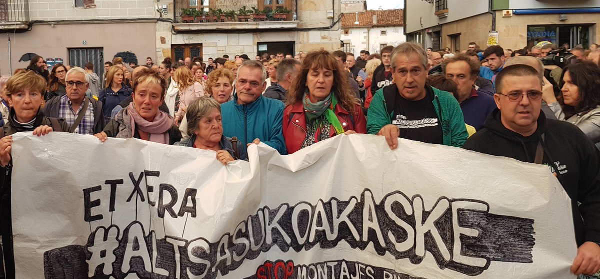 ALTSASUKOAK ASKATU!! HAU EZ DA JUSTIZIA!! #AltsasukoakASKE