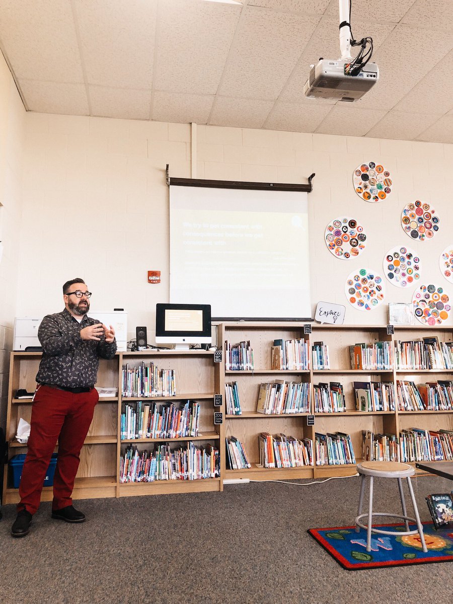 miss_jenney's tweet photo. Started the day with amazing words from Mr. Beekman on managing behaviors in the classroom. “Relationships need to be the core of our community, without relationships everything else falls apart” https://t.co/cophSV2VJk