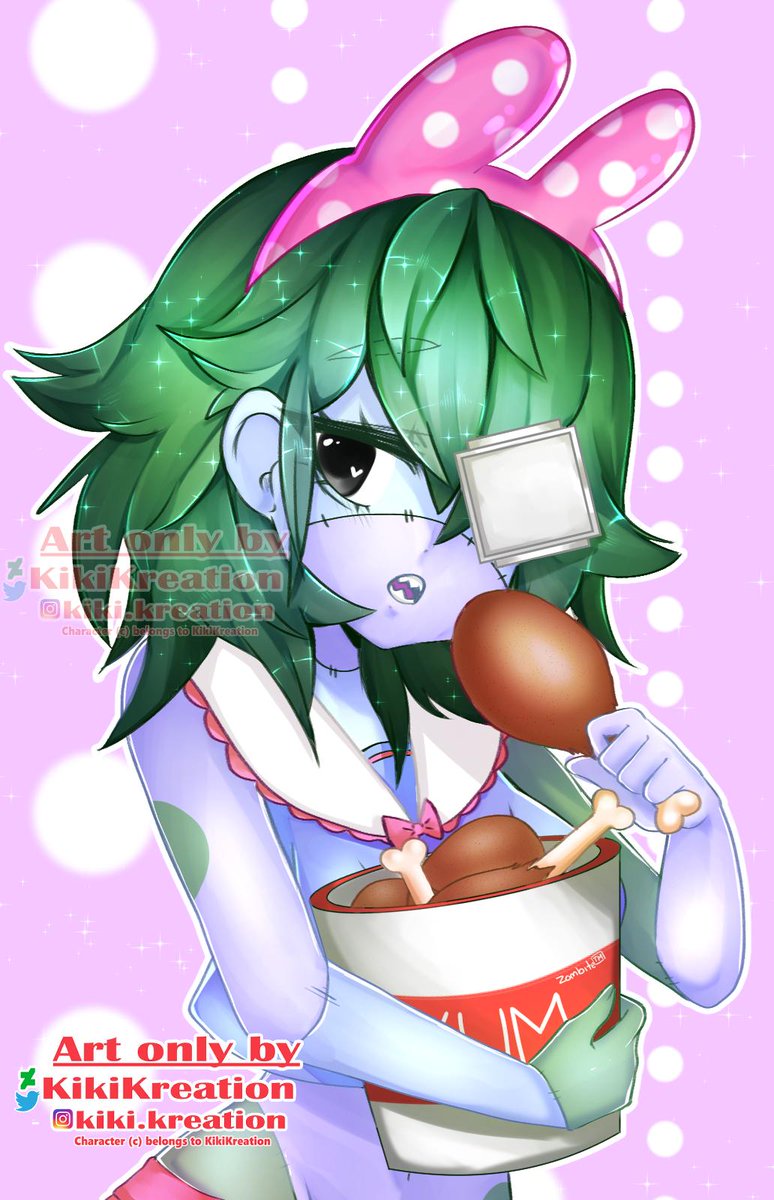 KikiiYami's tweet photo. My new fav character from the Cutemii app ;;u;;
I loved making her >7< She's always hungry and fears water ;;u;; my first Flat chested character? XD can't wait to draw more of her!
#zombiegirl #zombie #Zombiegirl #Avatarapp #avatar #Animegirl https://t.co/ogxVeqpq9s