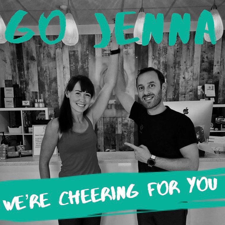 The Intrinsi team is cheering on Jenna for the Ironman World Championship in Kona! It has been such a pleasure to work with Jenna over the past few months in preparation for this big race! Go Jenna Go!! #localbusiness #yyc #physio #massage #ironman #biking #bikefitting #bikingyyc