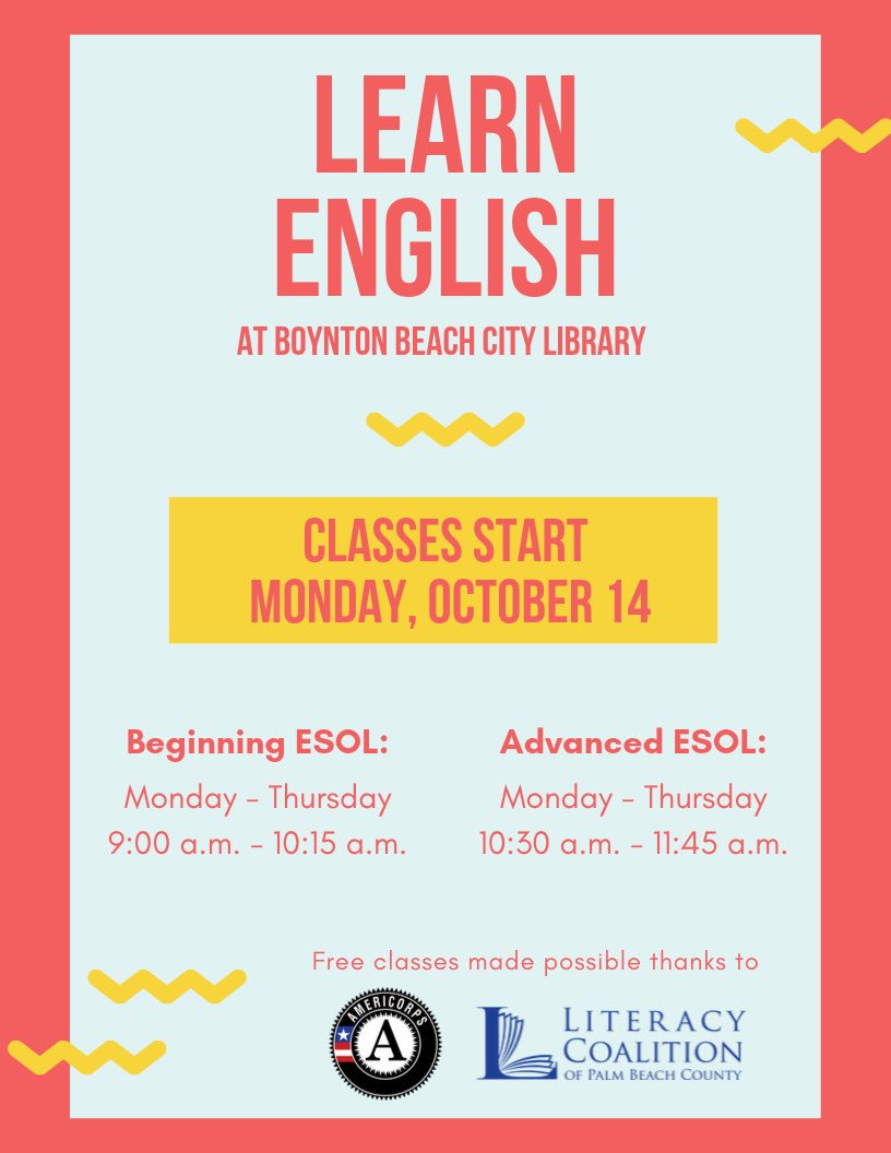 Boynton Beach City Library tweet media