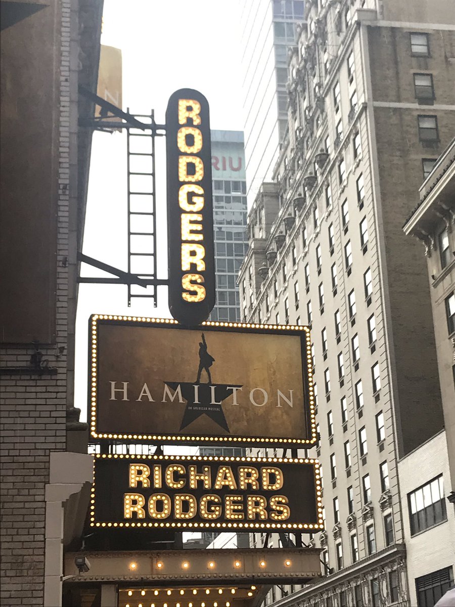 We. Are. Here. #Hamilton