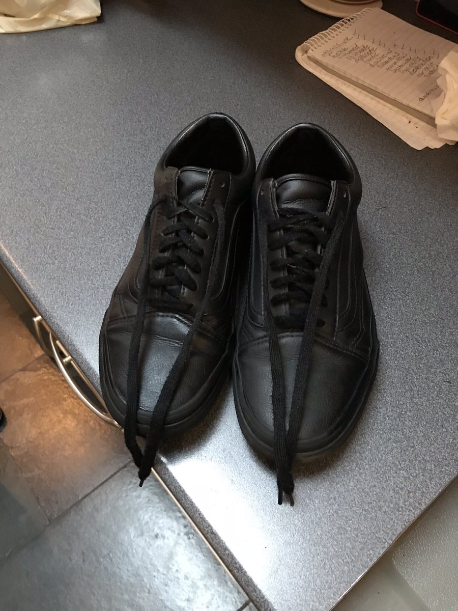 Disappointed to say the least with the state of these school shoes after 5 weeks wear! No help from Customer services, told that its wear and tear £70 for 25 days wear!!! <a href="/OfficialVansUK/">Vans UK</a> . Appalling service!!