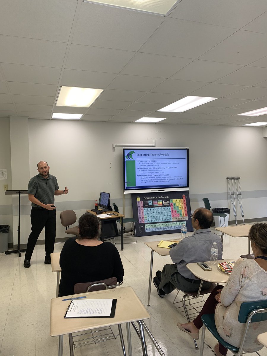 LeaderLizette's tweet photo. Time for data analysis and reflection! Dr. Donaldson and Mrs. Foret shared their findings with the faculty and staff about our NTCC Reconnect to Success Program. https://t.co/MBInxr9Z0l