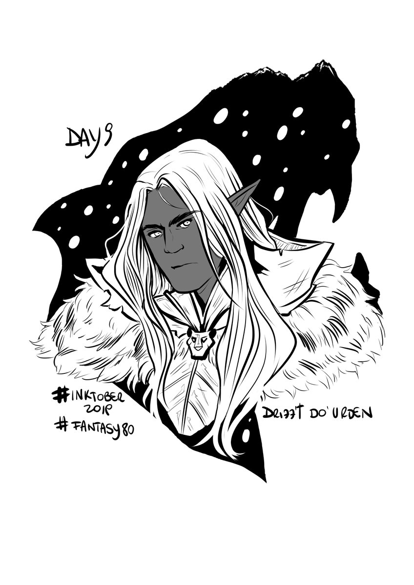 AlexielApril's tweet photo. day 9,the first drow i ever loved,he is broody and sexy with panther as best friend,Drizz't Do Urden is my hero
๐คyou can find the sketches on my patreon, https://t.co/AhunUUm15j
#Inktober2019 #Inktober #fantasy80 #dnd #drizztdourden #drow #icewinddale https://t.co/jsXzmS4zaw