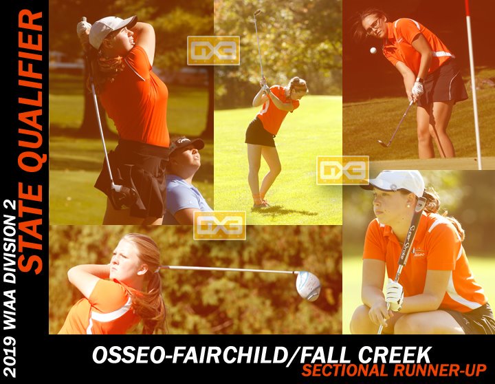 NBGX3Media's tweet photo. 2019 D2 STATE QUALIFIERS...
...Prairie du Chien sectional runners-up...Osseo-Fairchild/Fall Creek girls' golf...
#ofthunder #fccrickets @ofsdthunder @fccrickets https://t.co/2upHZgMD9d