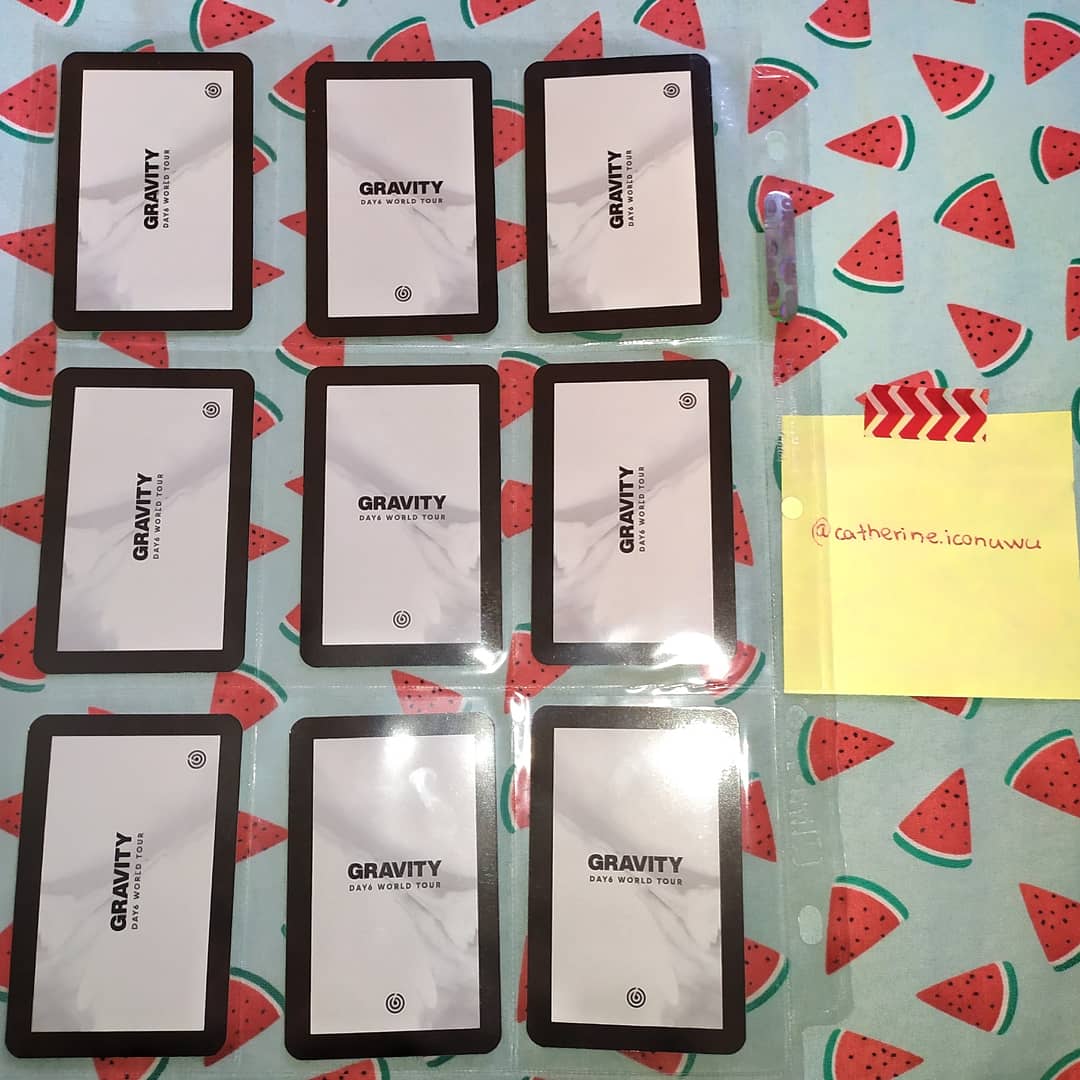 Catherine_Icon's tweet photo. DAY6 GRAVITY WORLD TOUR PC SET
-
$3 each one (USD) + free shipping for USA
PayPal only
-
Shipping from USA
---------- -
✨DM me for availability!
. 
[TAGS]
#day6 #day6jae #day6wonpil #day6dowoon #jae #dowoon #wonpi #photocars #pc #photocardcollection #day6forsale https://t.co/12zG8BWUmF