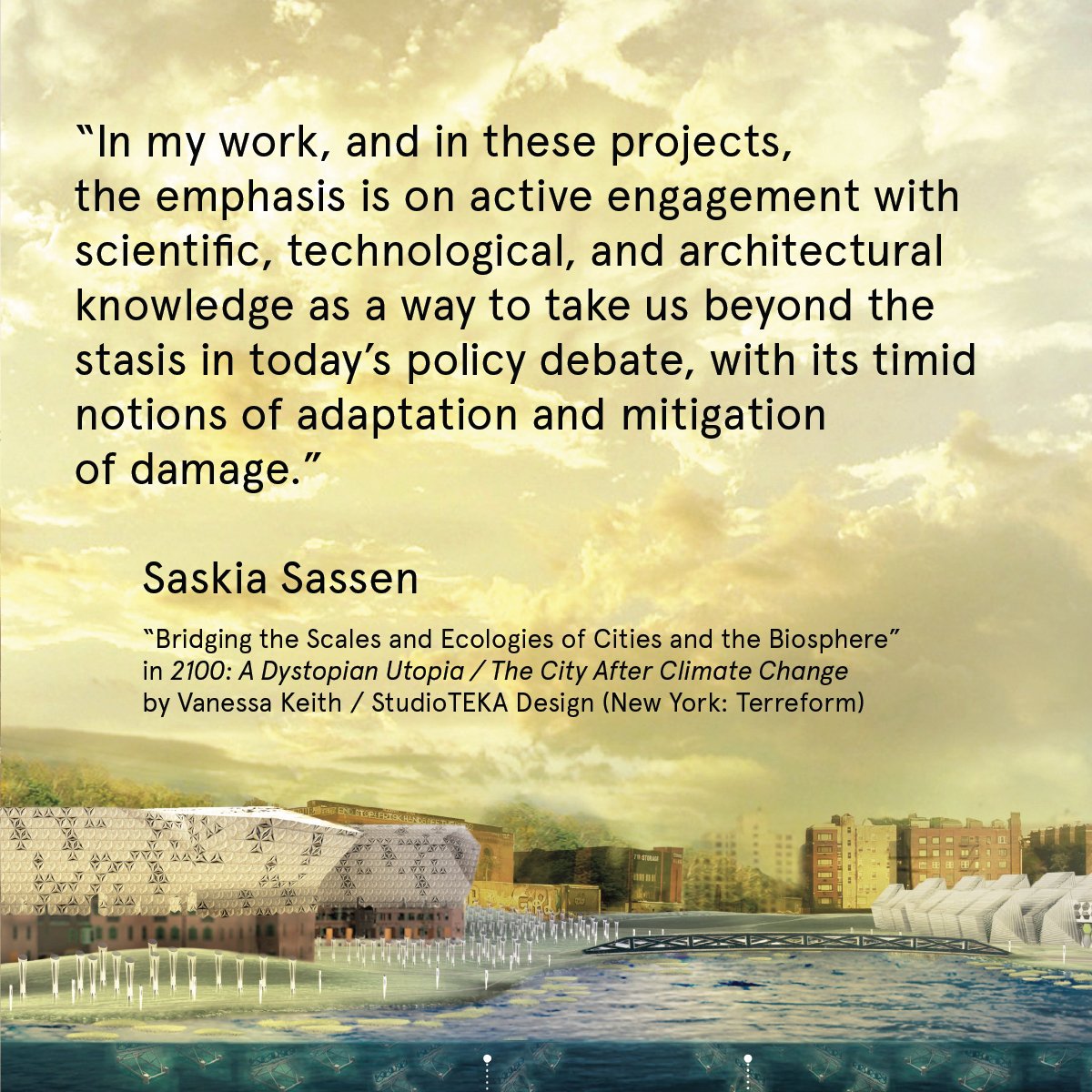 TerreformUR's tweet photo. https://t.co/mPWC5sKB28
by @VKeith2100 
#UR2100 #StudioTEKA
Preface by @SaskiaSassen 

As mentioned in 
https://t.co/gaSAVSZjcb

#Terreform #UrbanResearch #Grahamfunded

📸Vanessa @HumanitiesGC
BTW, have a moment to spare/give feedback? https://t.co/vtasEPIDBY https://t.co/mEu0pEjrVH
