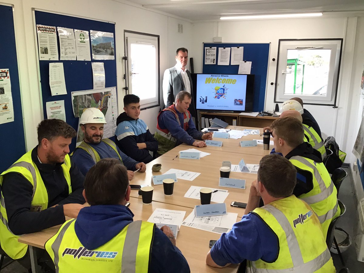 potteriesmech's tweet photo. Greta Day training with the team on site. #TOWIP https://t.co/PejtlnGn18