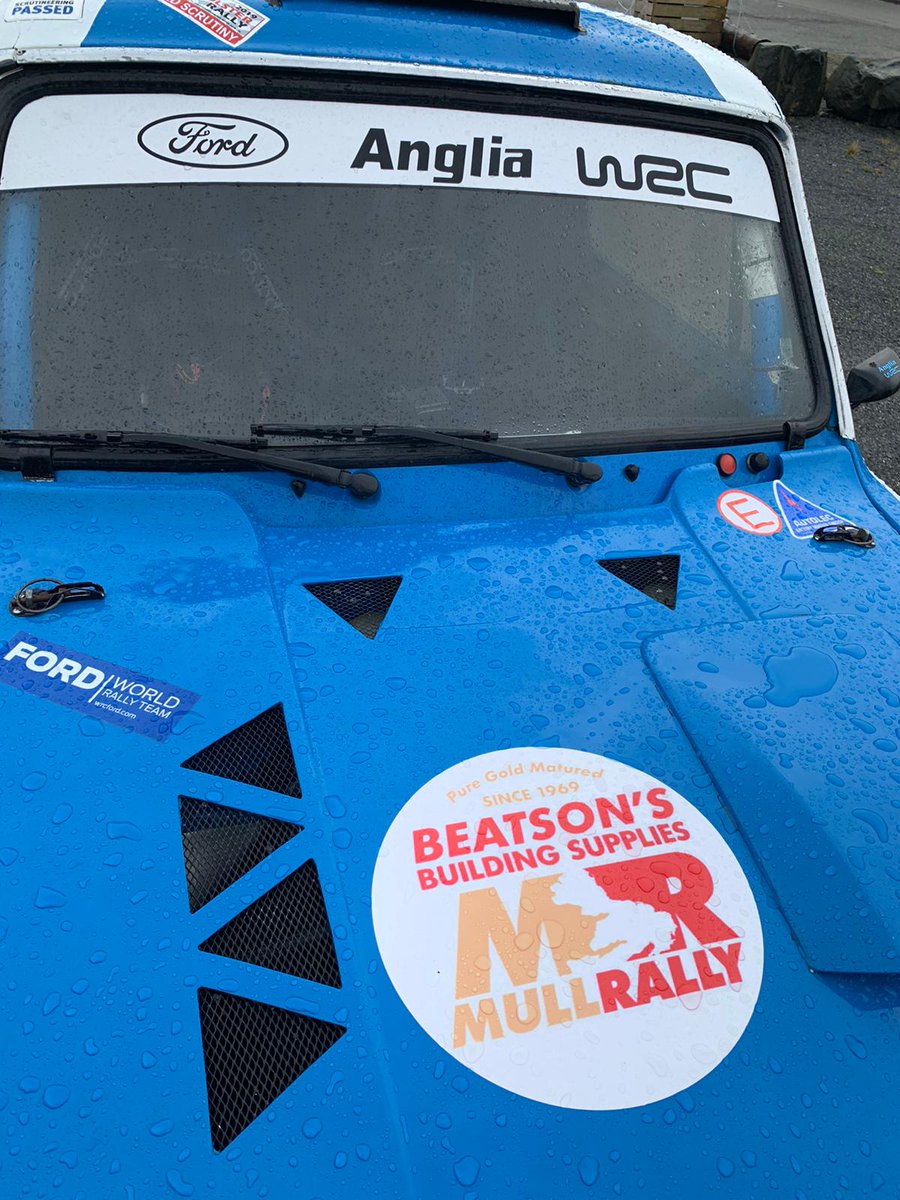 RallyMull's tweet image. Now THIS is what you call you a Zero Car!!! 

Allan Mackay's awesome Ford Anglia 105E WRC 💪

@BobbyBeatsons | @EventScotNews | @FordPerformance | #MullRally