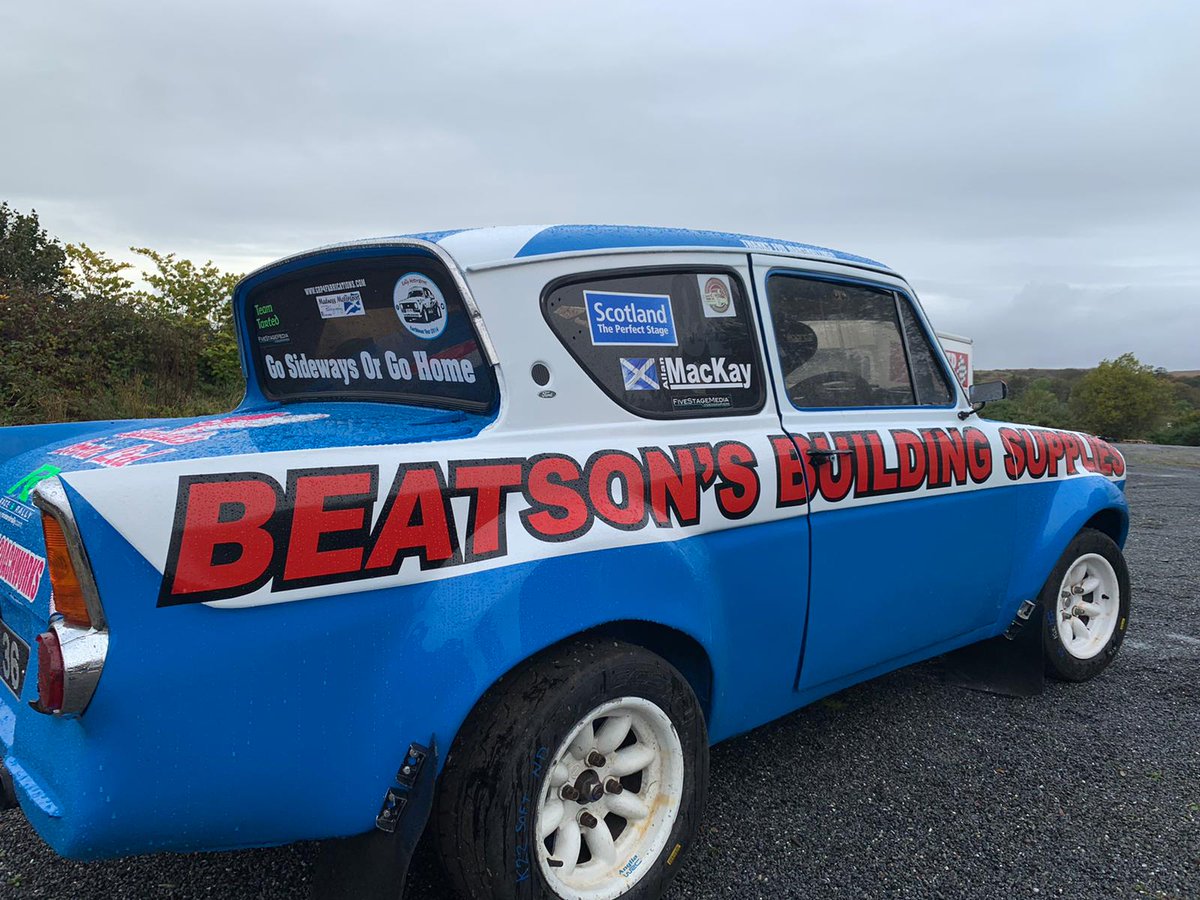 RallyMull's tweet image. Now THIS is what you call you a Zero Car!!! 

Allan Mackay's awesome Ford Anglia 105E WRC 💪

@BobbyBeatsons | @EventScotNews | @FordPerformance | #MullRally
