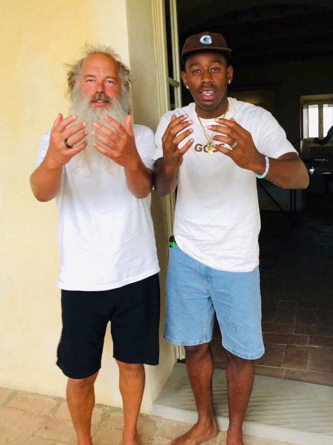 PigsAndPlans's tweet photo. Tyler, the Creator and Rick Rubin sat down for a new interview to chop it up about 'IGOR': https://t.co/QRi9Rs6qZO https://t.co/zWxPn0nwto