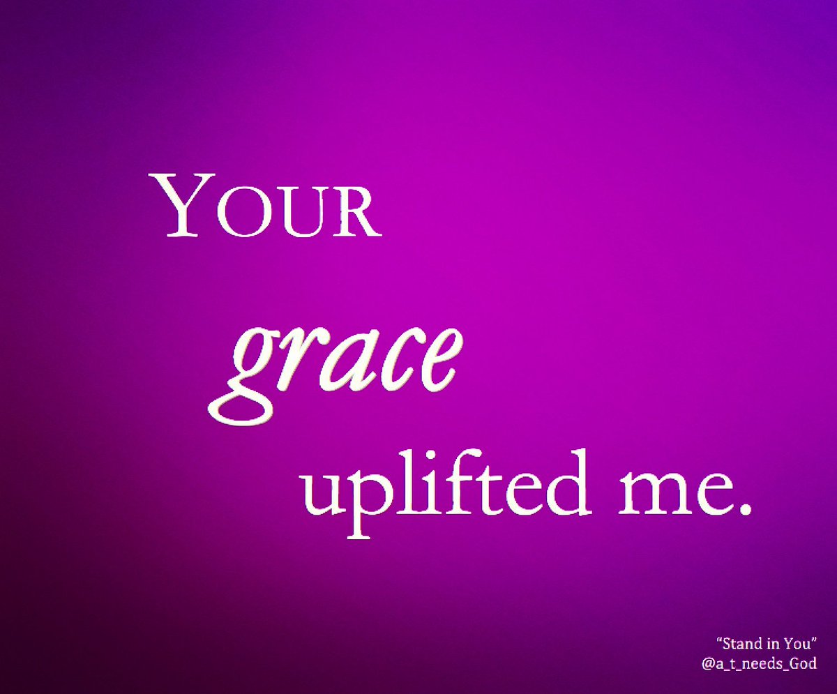 a_t_needs_God's tweet photo. Your grace uplifted me…
#StandInYou
#Yeshua #Jesus #WhoGodIs #atneedsGod #MechumMusic https://t.co/sbXrc4nAX4