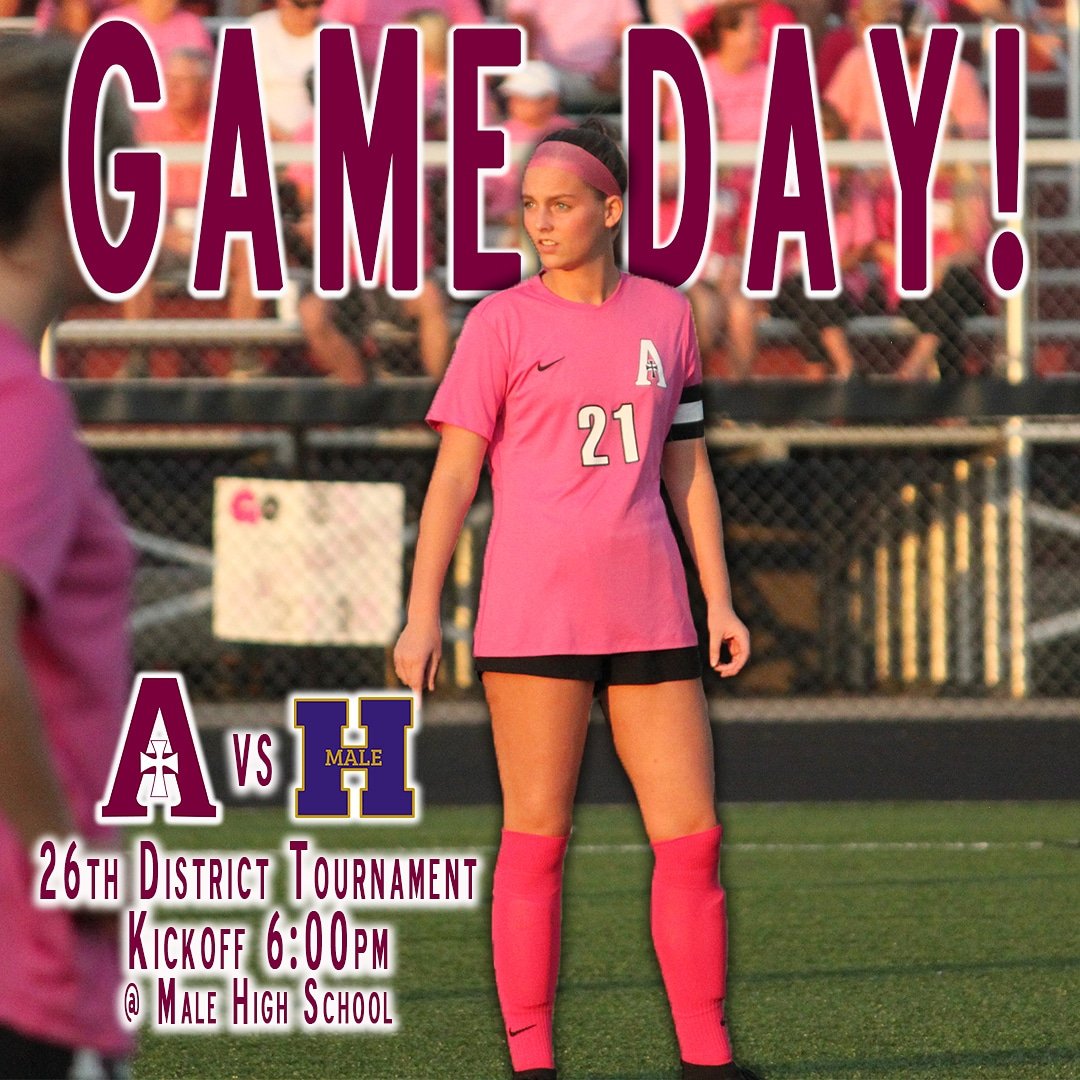 AHitt502's tweet photo. It's gameday at Male in the 26th District Tournament Final! Let's go Rockets! #ahsrockets #ahsrocketssoccer @SoccerAHS @AHSRockets @AHSRocketSports https://t.co/XOvMLCIMeF