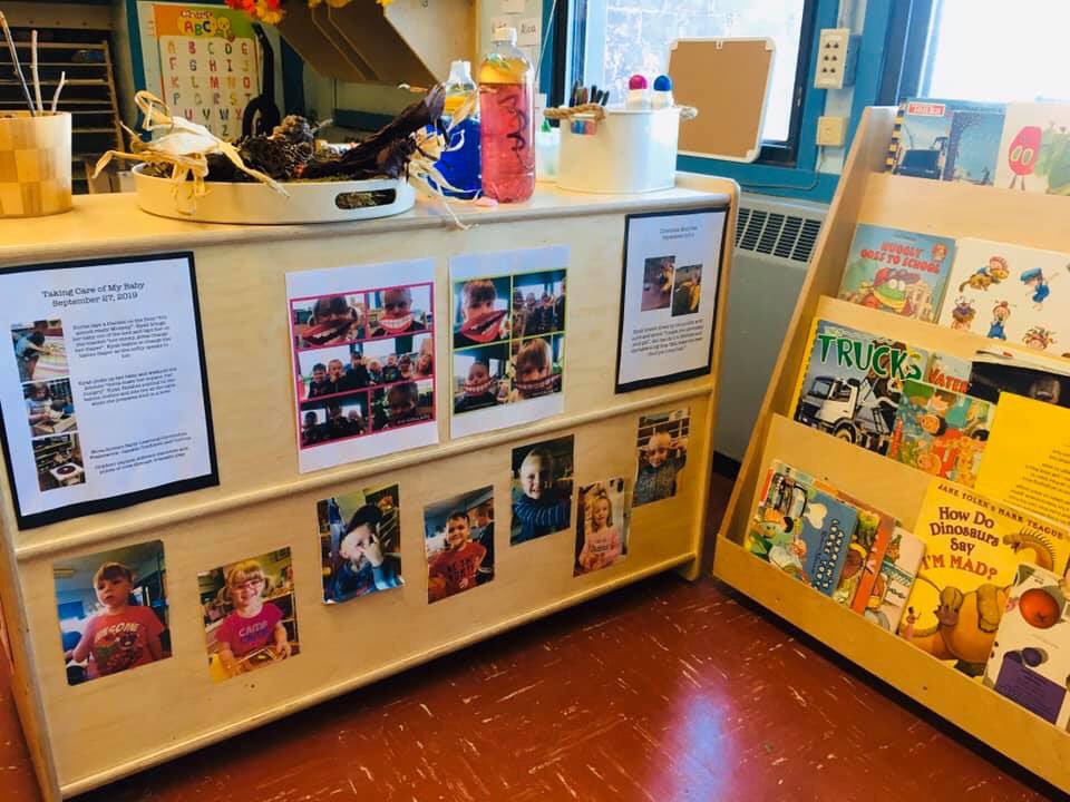 PCcrce's tweet image. Since taking our PD on Documentation we started making a few changes - displaying docs more on child’s level, recording in our Sketchbooks and sticky notes and asking more questions / reflecting. #NSpreprimary #Makinglearningvisable #documentation #WES #NSccrce