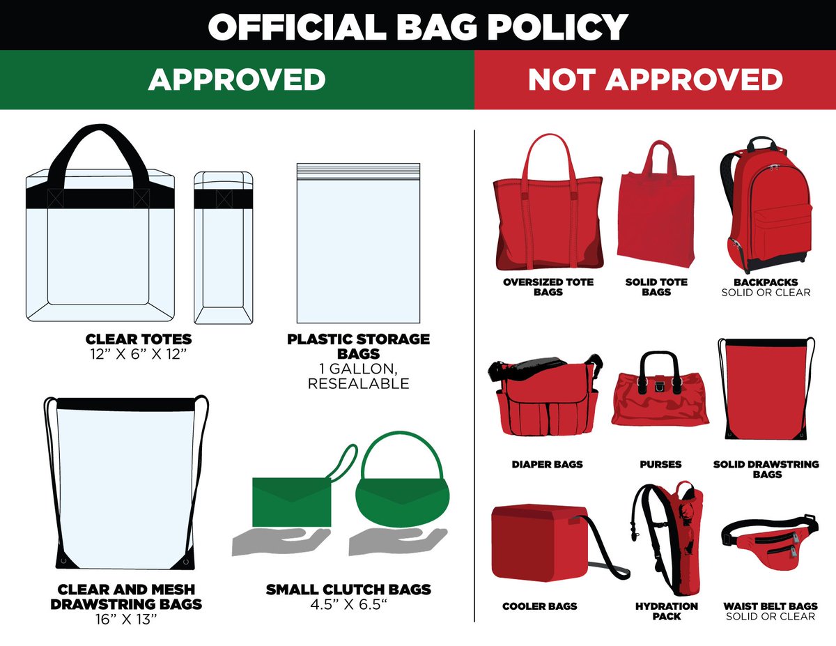 AFTERSHOCKSAC's tweet photo. Getting ready for the weekend? 

Please review the bag policy, in addition to the list of what’s allowed and not allowed in the festival. 

https://t.co/0PPtu6PThc https://t.co/fTQ2vpylwD