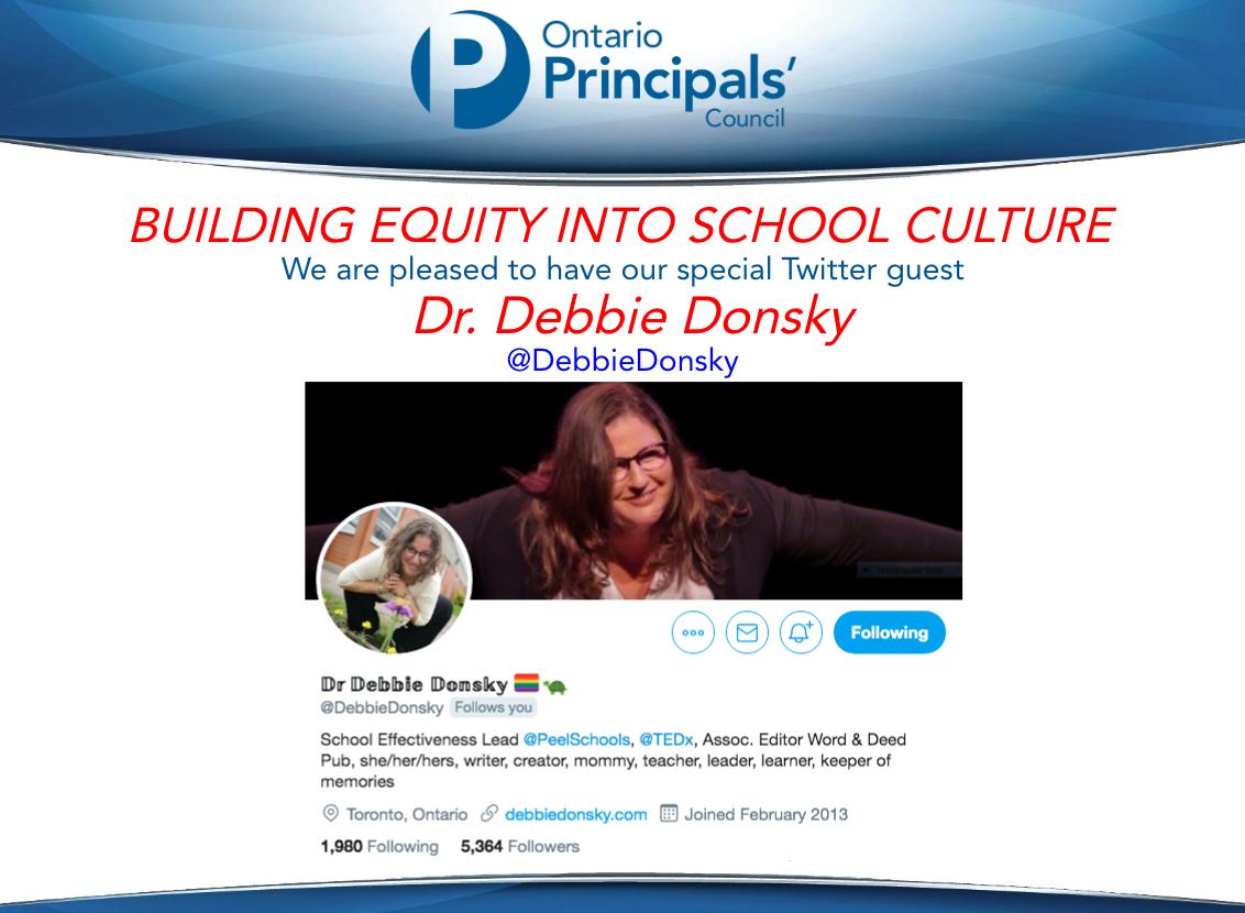rerdmann's tweet photo. Join us tomorrow night at 8 p.m. EST. featuring @DebbieDonsky! @AnetaFishman @PaulWoods2667 @PMarraStapleton @jeewanc @Nicole_Baxter21 @ms_l_barnes @drsueb @KarenFriedman @BeharryRashma @CecilRoachSO @camillelogan @cmfraser12 @rita_russo @ThelmaSambrook #OPCchat https://t.co/zDmHZoxT95