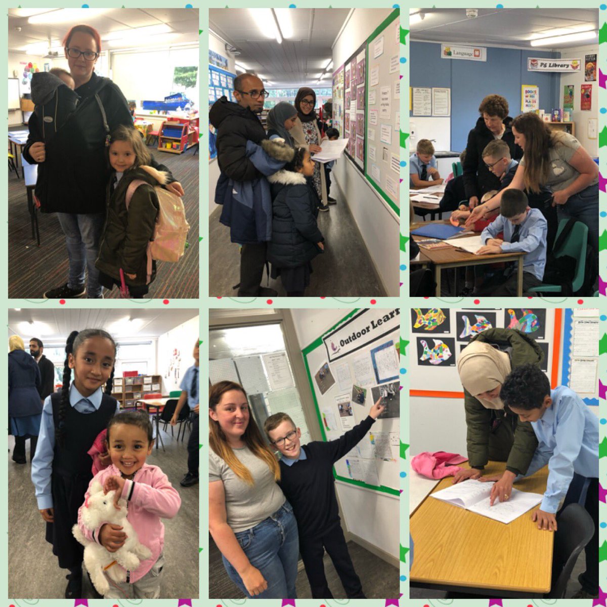 St_Mungos_Pri's tweet photo. It was wonderful to see so many of our families attend our Open Day today. Children loved showing you their work and telling you all about their learning! Thank you for supporting our children once again 😊💙💚👫 #familyengagement #celebratingsuccess #sharinglearning https://t.co/ZrfxoZkpso