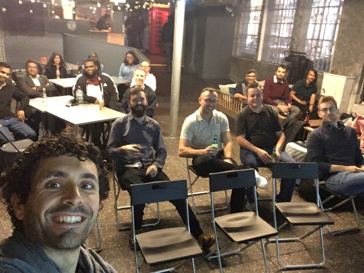 All ready to break down builds at #TheCroydonDevopsMeetup!