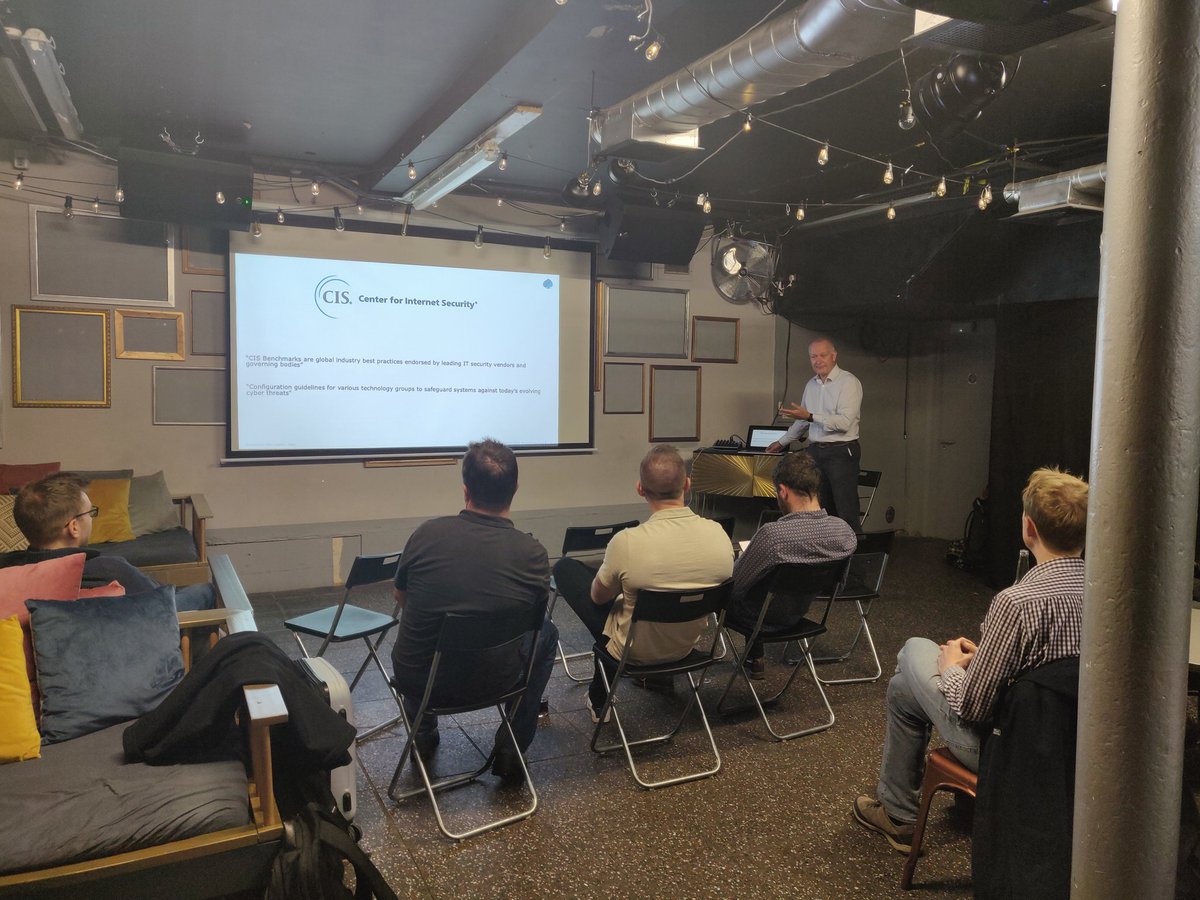 @apbran1 next discussing Centos images with CIS standards on air gapped environments #DevOps #meetup #LifeAtCapgemini