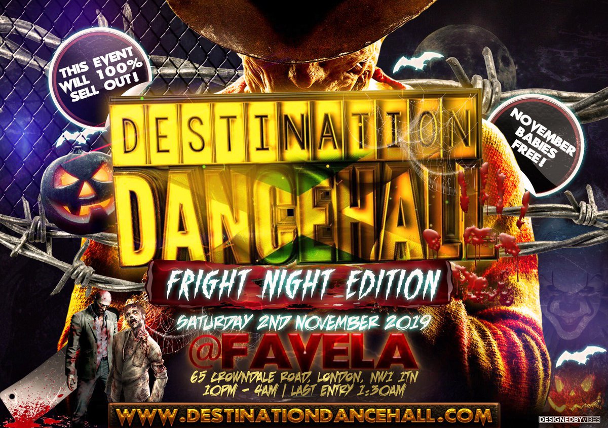 DJBLACKA's tweet photo. #DestinationDancehall βΌοΈ
Location: North London π
Date: Saturday November 2nd
Time: 10PM - 4AM
Price: Early Bird Tickets Β£5
Ticket Link:
https://t.co/aWIC0HoZkO
Further Information Out Friday β³ https://t.co/9IkzG7kdF6