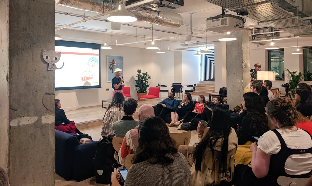 ChaynHQ's tweet photo. We are incredibly grateful to have had received the support from @comicrelief #techvsabuse programme! Thanks Liz for sharing our journey today and special thanks to @NissaRamsay who encouraged us to apply in the first place! #Soulmedicine https://t.co/ym77AvCI4L