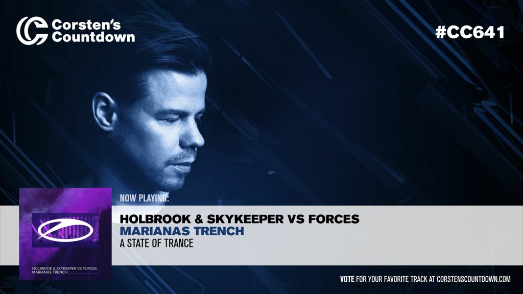 ResonationRadio's tweet photo. 08. Up next; @HolbrokSkyKeper vs @forcesmusic and “Marianas Trench” [@ASOT] #CC641 https://t.co/T4eGaMZm8s https://t.co/wJdxvHB2yd