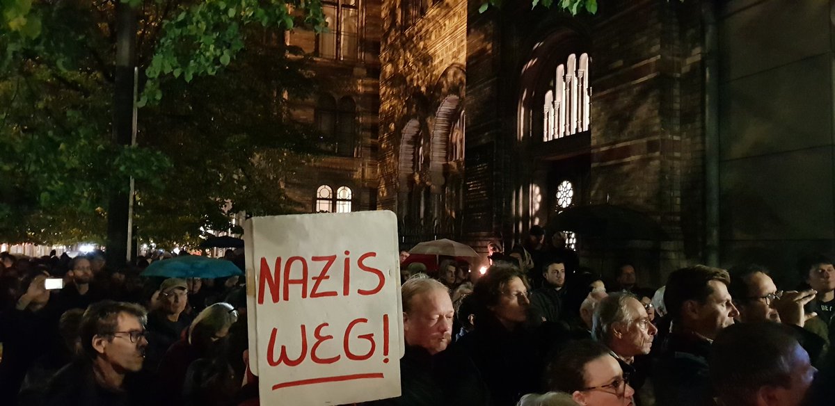 Rabbinerin Gesa Ederberg: Ein Regenbogen hat kein braun! #Berlin #Wirstehenzusammen #Halle #hal0910 #Antisemitismus #Rechtsterrorismus #Rassismus
