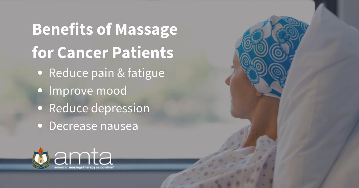October is Breast Cancer Awareness Month. Massage therapy can help manage some of the side effects of cancer treatment. Access resources and research to share with your clients. bit.ly/2nFaqv3 #massagetherapy #breastcancerawareness