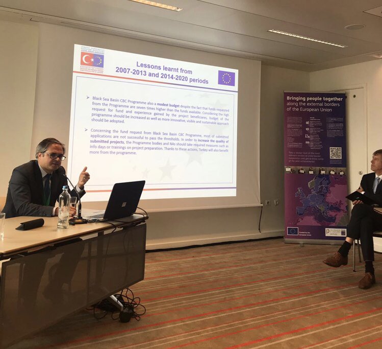 ABBaskanligi's tweet photo. Within context of the European Week of Regions and Cities, the workshop “Cooperation on EU external borders: post-2020, what’s new?” was held in Brussels. #eni #cbcbsb #cbc #EUWeekofRegions #ipacbc #interreg 🇹🇷🇪🇺 https://t.co/whdJ1L37vK