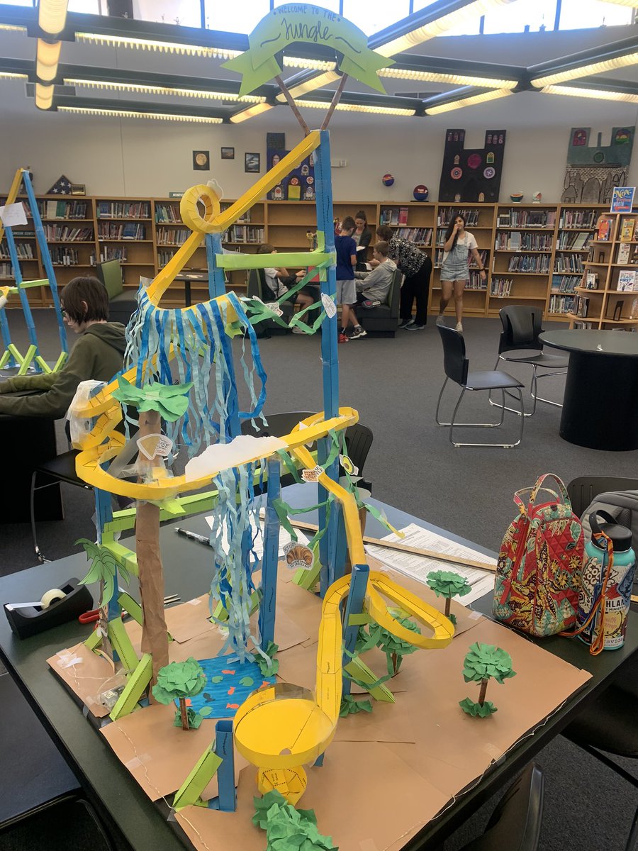The paper roller coaster challenge. Great job guys! <a href="/themrsgrider/">sabrinagrider</a> <a href="/bcostello8/">Billy Costello</a> <a href="/librarianswebb/">Stacy Webb</a> <a href="/CKing_Knowledge/">Crystal King</a> <a href="/mkalnbach/">𝙈𝙞𝙘𝙝𝙖𝙚𝙡 𝙆𝙖𝙡𝙣𝙗𝙖𝙘𝙝</a> <a href="/crawfordscience/">Mrs. Crawford</a> <a href="/KlepacShannon/">Shannon Klepac</a> @
