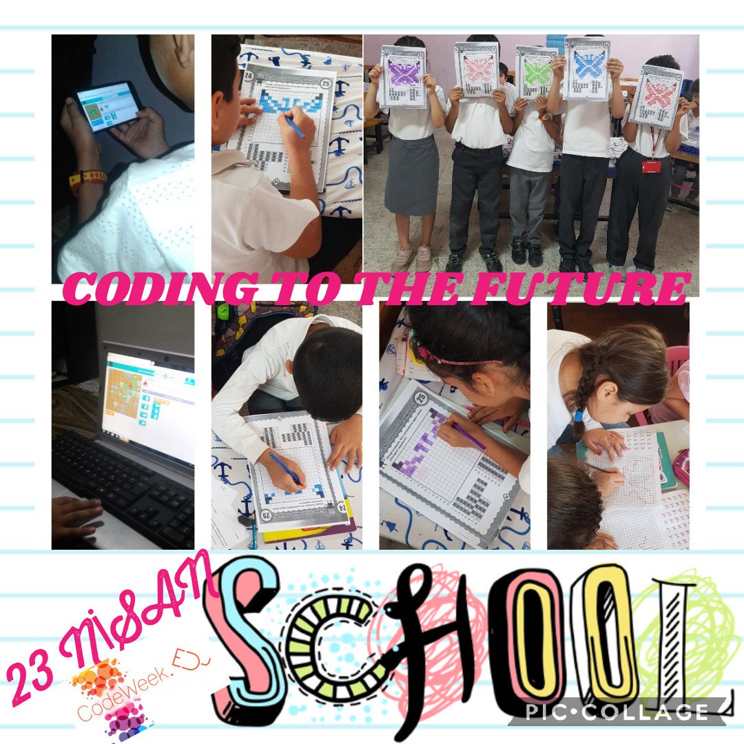 Nurten18910277's tweet photo. CodeWeek2019 Kodlama haftasında biz de kodluyoruz #codingtothefuture https://t.co/jDa808g0XW