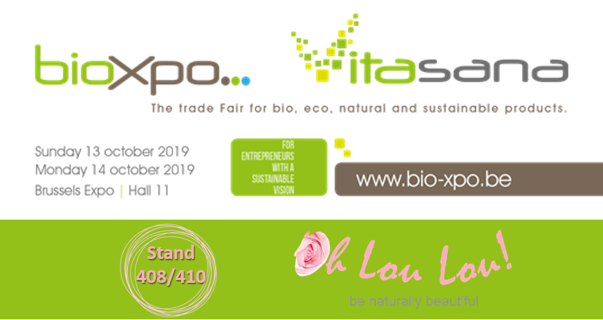 ohloulou_'s tweet photo. @ohloulou_ will attend #BioXpo #Vitasana exhibition in #Brussels on October 13-14th. Come and meet the only 100% #natural and #organic certified belgian #cosmetics brand. @Biowallonie @BioForumVL @DepartementLV @NAREDI8 @HorecaVL @VLAM_be @EEN_EU https://t.co/Ru7B2RzYhZ
