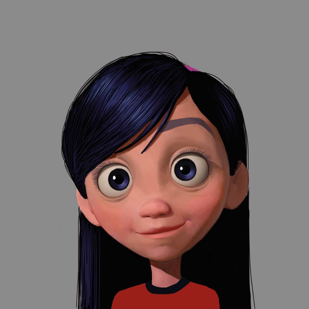 Pixar's tweet photo. The Parr-fect family! (Concept Art: Incredibles 2) https://t.co/EDX5nXRuyA