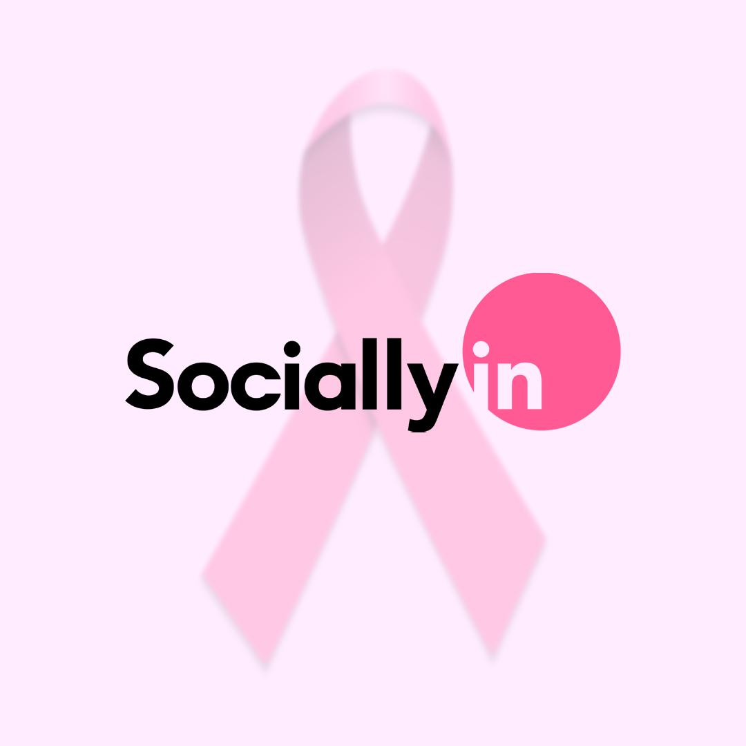 Sociallyin's tweet photo. Sociallyin acknowledges Breast Cancer Awareness Month. We recognize all of the survivors &amp; those who are affected by the disease. In the remaining month of October we will commemorate the month by supporting the Dr. Susan Love Foundation. Donate here: https://t.co/2qLQ1ha6nl https://t.co/nhYYVMTkKJ