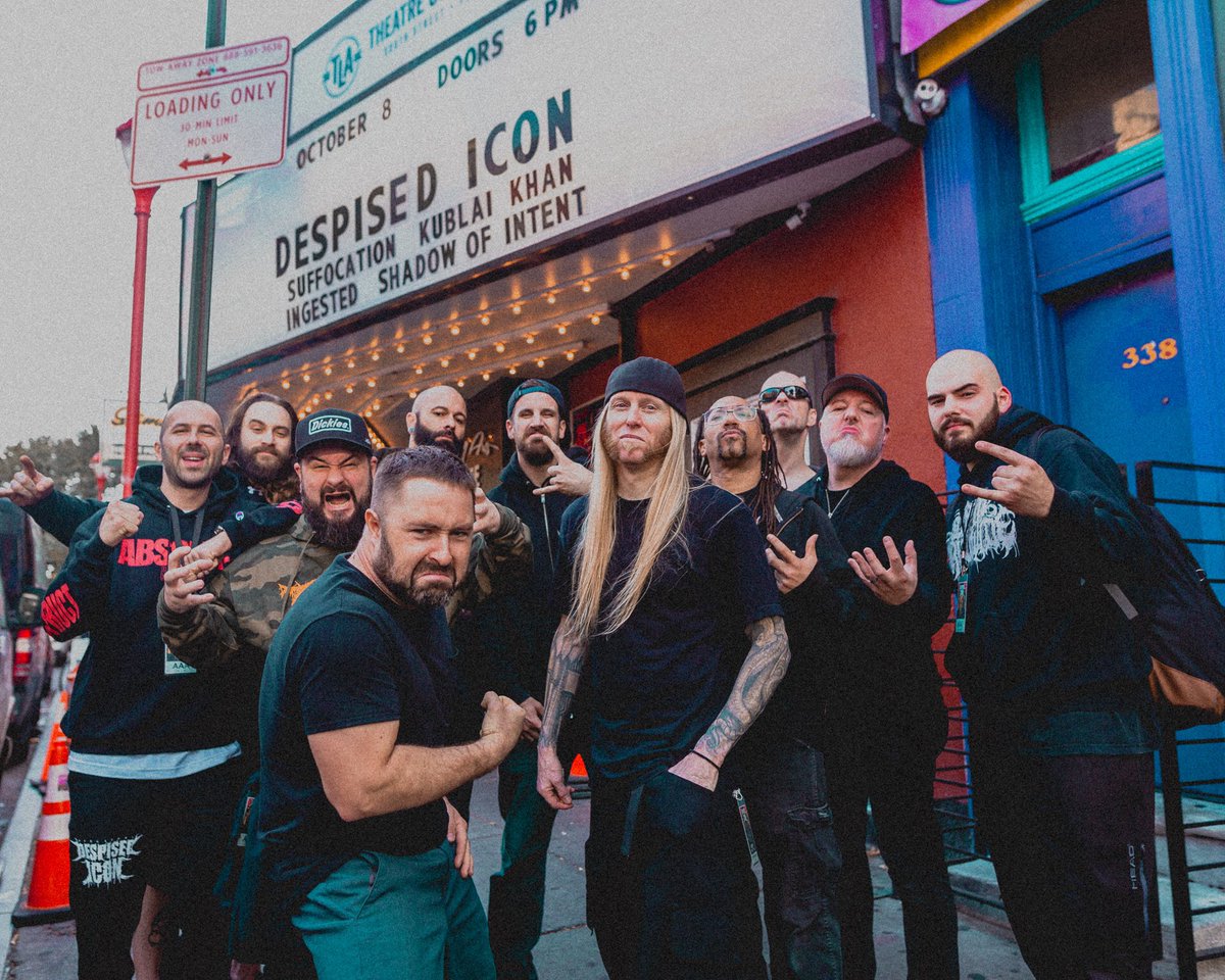 Touring the Northeast right now with <a href="/suffocation/">Suffocation</a> 🤘🏼

TONIGHT! - New York, NY @ Gramercy
10/10 - Worcester, MA @ The Palladium
10/11 - Montreal, QC @ Club Soda
10/12 - Quebec, QC @ Imperial
10/13 - Toronto, ON @ Opera House

🎟: despisedicon.com