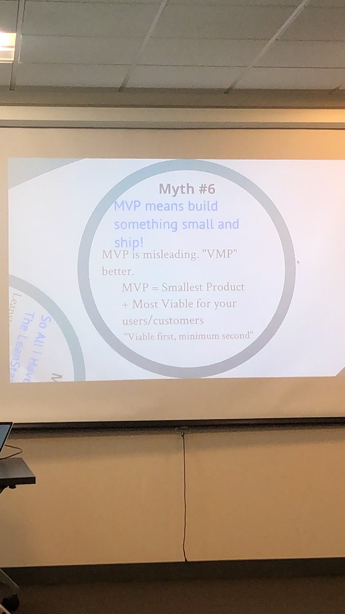 thelucrece's tweet photo. I see the misconceptions around “MVP” hurting founders every day. https://t.co/XfYpUJGYLr
