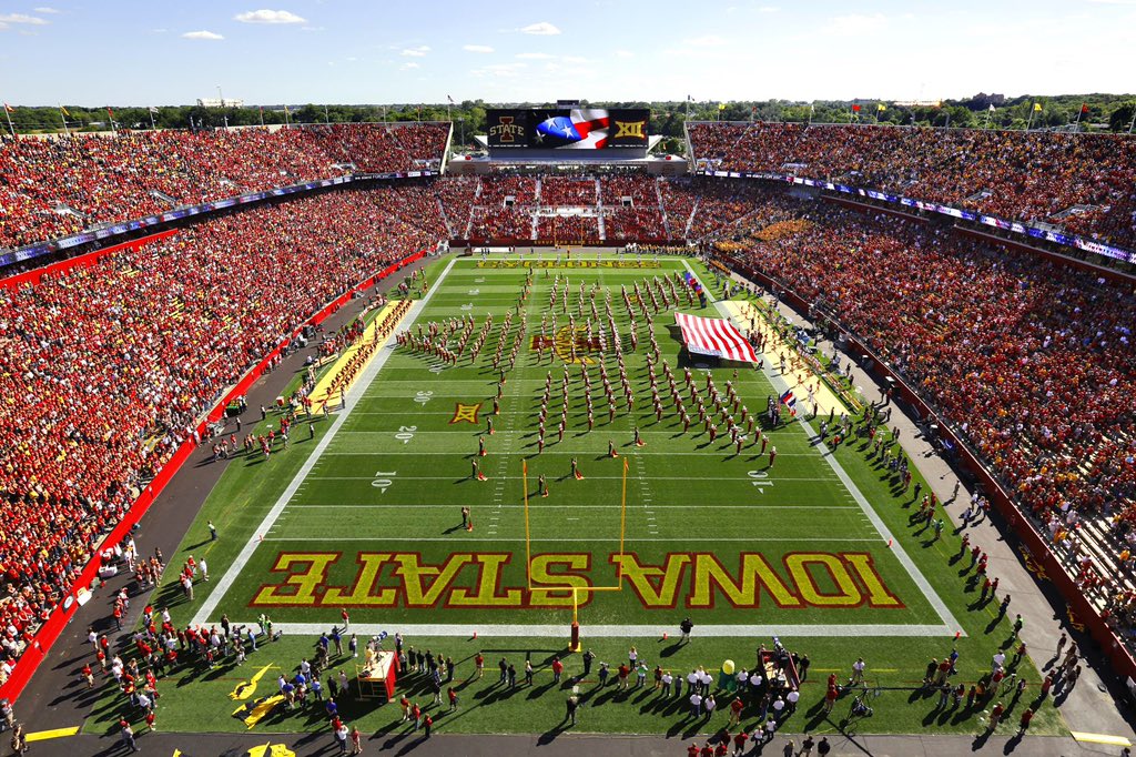 After a great visit today, I am extremely excited to announce I will be continuing my athletic and academic career at Iowa State University!! 🌪 #ProveIt
