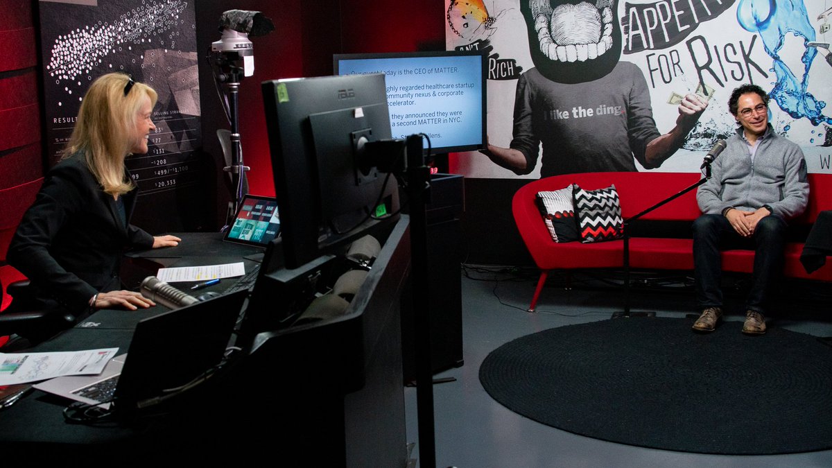 MATTERhealth's tweet photo. This morning, MATTER CEO Steven Collens stopped by @tastytrade to share what led him to MATTER, how we decided to expand & more on our plans to open #MATTERinNY on #BootstrappinginAmerica. Watch the episode: https://t.co/PVb3CPiDCb https://t.co/j6LCJ0BlgQ