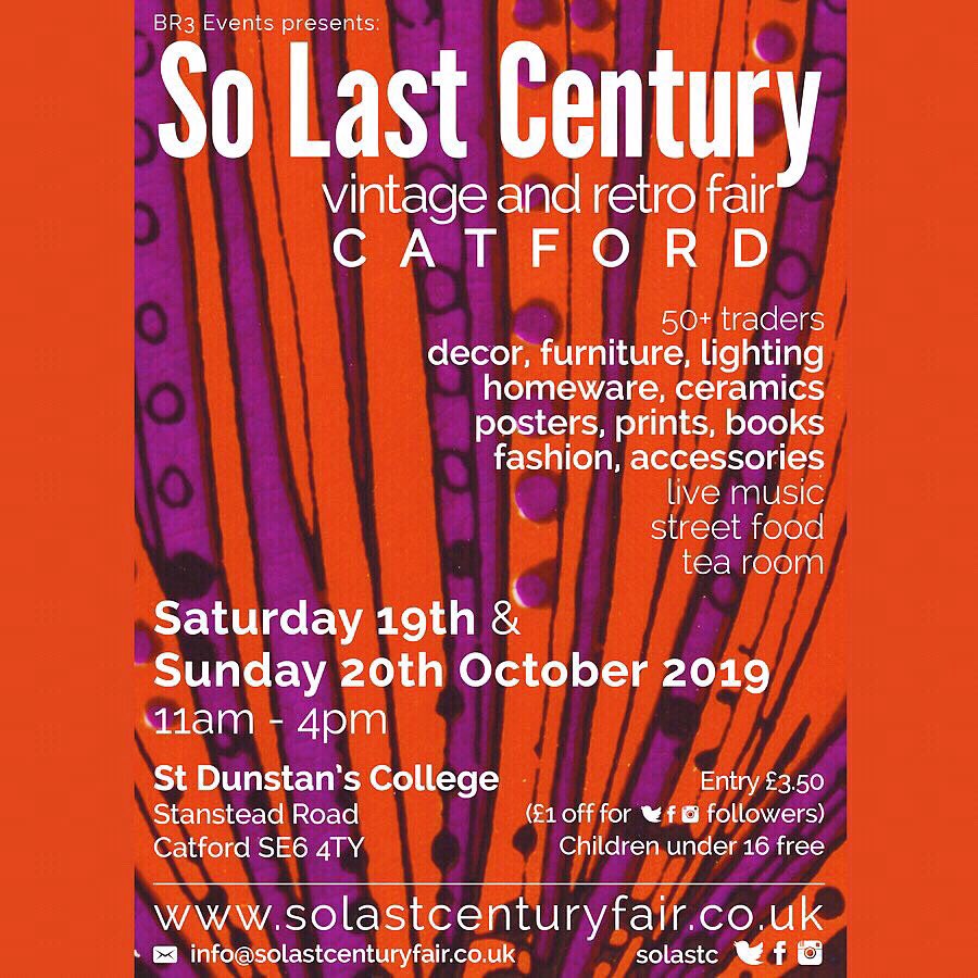so_lastcentury's tweet photo. Out and about in Forest Hill last Friday dropping off flyers &amp; posters to local businesses for the next So Last Century Vintage &amp; Retro Fair. Thank you #beetrootandbeans #yolly @SignalSE23 @StDavidCoffee @DartmouthSE23 @CanvasandCream @WildHorses_Shop @TheArchieParker 😊 https://t.co/KS7o20Bs2m