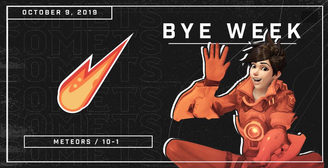 GalacticOWT's tweet photo. Bye Week! Meteors are now up to double-digits at 10-1 in the Discord Tier! (Soon to be 11-1??👀)
#YourMeteors☄️are sitting pretty for a playoff run with only a few more matches in the season!
Come catch us again in two weeks after this bye week train passes.
#MeteorsIncoming☄️ https://t.co/8aBVKBZ2oQ