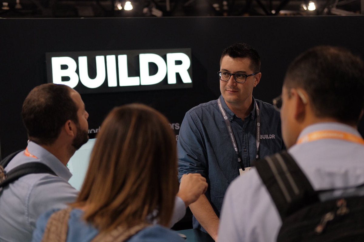 buildrtech's tweet photo. So it sounds like “closeout sucks” is a running theme around here. Buildr can fix that. #GBK19 #groundbreaker https://t.co/HUhBpX8uEQ