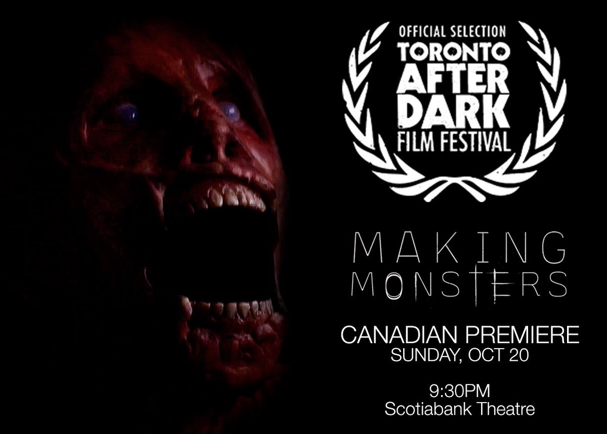 gingercatstudio's tweet photo. #horror #horrorfilm #featurefilm #film #indiefilm #filmmaker #filmmaking #horrormovie #torontoafterdark #hollywood #makingmonstersfilm #thebokehcollective @justindecent @robbrunner_ @buckproductions https://t.co/JE6alweEah