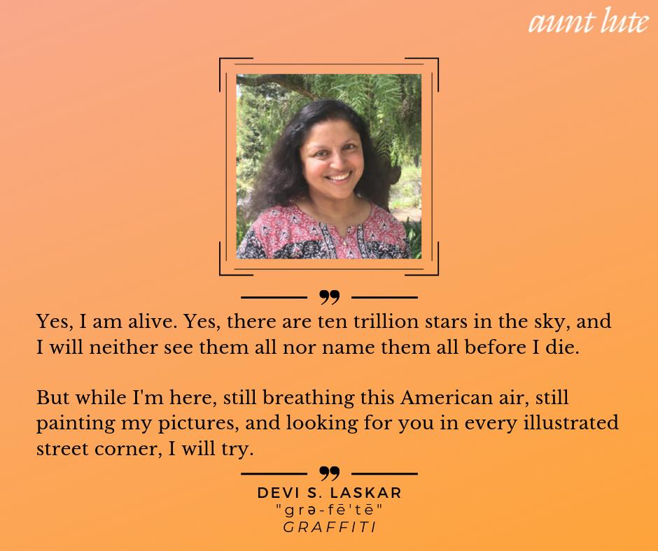 auntlute's tweet photo. San Francisco, we hope to see you at Southern Exposure in 🎊TWO WEEKS🎊 to celebrate the Graffiti launch! Get more details + RSVP on the official event page: https://t.co/oeSyXC5CXK
#auntlute #graffiti #pallavidhawan #devilaskar #tamikathompson #writersofcolor #bookrelease https://t.co/XKbEmr7o7J