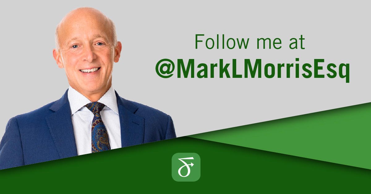 MarkLMorris1's tweet photo. As of November 1, I’m launching a new Twitter account highlighting firm news, developments and attorney achievements.

@MarkLMorrisEsq https://t.co/Xcz7KfuJ3K