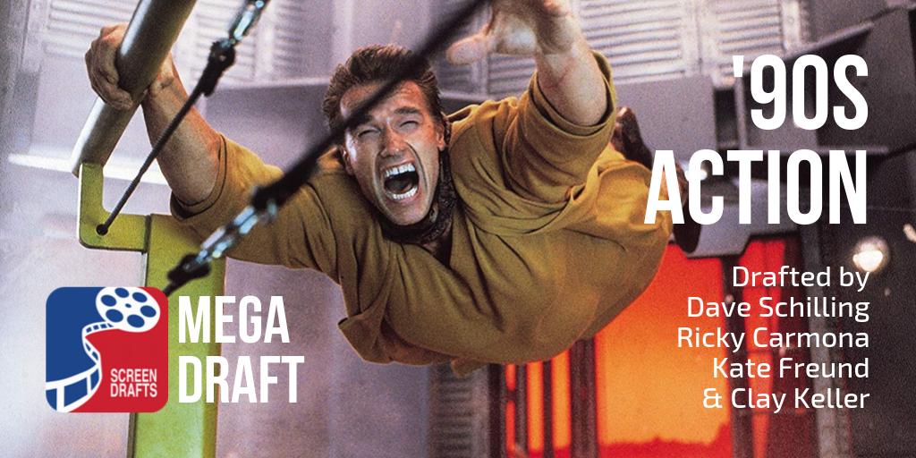 CARMONA

SCHILLING

FREUND

and

KELLER

In

THE SCREEN DRAFTS '90s ACTION MOVIE DRAFT

See you at the party, listeners. 

(rate, review, subscribe, etc: podcasts.apple.com/us/podcast/90s…)