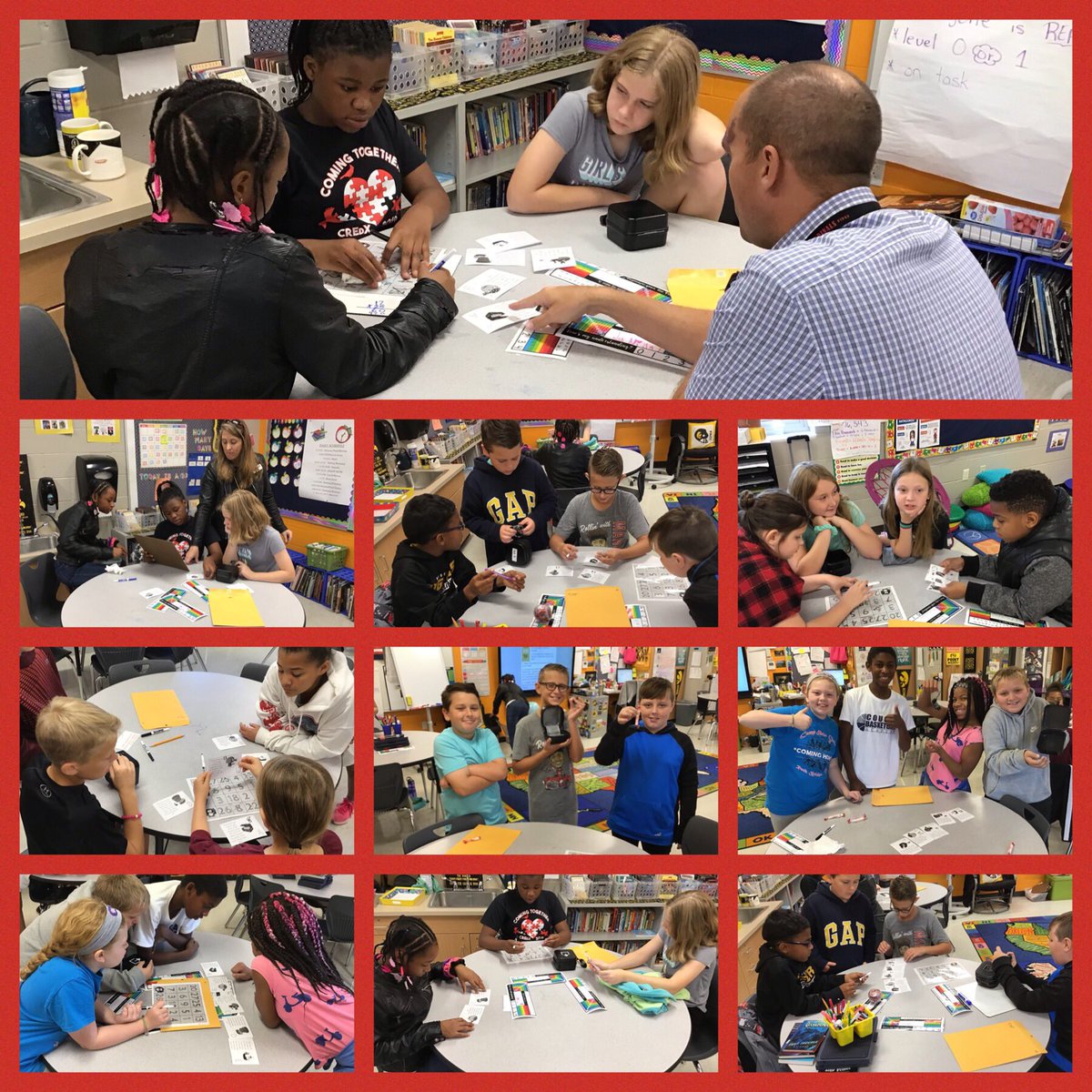 AbbeyUpton's tweet image. @MattVillasana brought a great collaboration activity to #cre219!  They worked hard to breakout!  #CRfamily #creteach